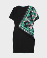 Vintage 2000s Roberto Cavalli Knit Mini Dress - M