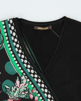 Vintage 2000s Roberto Cavalli Knit Mini Dress - M
