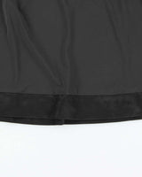 Vintage 2000s Victoria's Secret Satin Trim Mini Dress - M