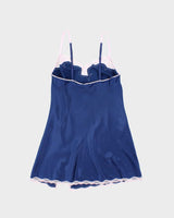 Vintage Y2k 2000s Victoria's Secret Satin Mini Slip Dress - XS