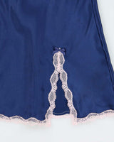 Vintage Y2k 2000s Victoria's Secret Satin Mini Slip Dress - XS