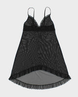 Vintage Y2k 2000s Arianne Mesh Slip Dress - M