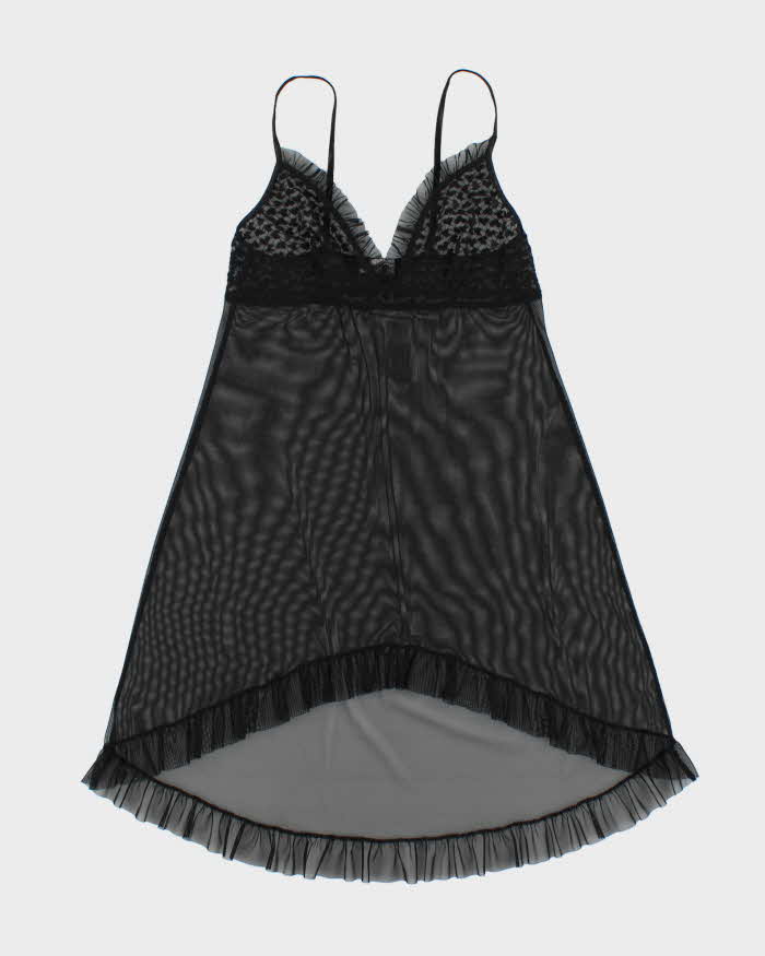 Vintage Y2k 2000s Arianne Mesh Slip Dress - M
