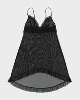 Vintage Y2k 2000s Arianne Mesh Slip Dress - M