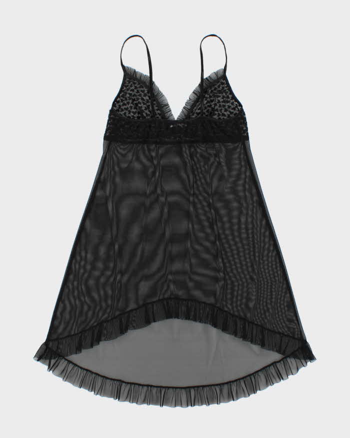 Vintage Y2k 2000s Arianne Mesh Slip Dress - M