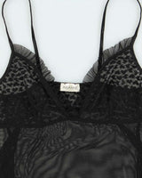 Vintage Y2k 2000s Arianne Mesh Slip Dress - M