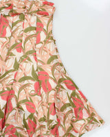 Vintage Y2k 2000s Bebe Floaty Floral Halter Dress - XL