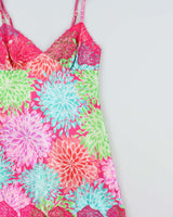 Vintage Y2k 2000s La Senza Floral Lace Detail Slip Dress - S