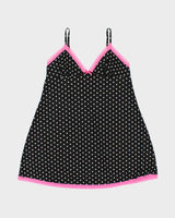 Vintage Y2k 2000s La Senza Polka Dot Slinky Slip Dress - M