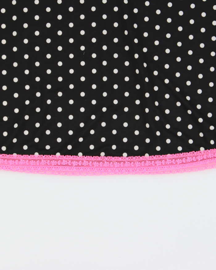 Vintage Y2k 2000s La Senza Polka Dot Slinky Slip Dress - M