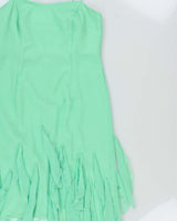 Vintage 1990s Herz Iridescent Waterfall Fairy Hem Dress - M