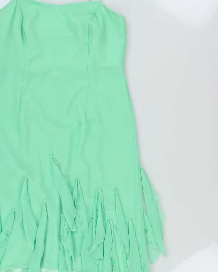 Vintage 1990s Herz Iridescent Waterfall Fairy Hem Dress - M
