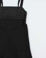 Vintage 1990s Jones New York Mesh Slip Dress - M