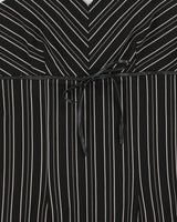 Vintage Y2k 2000s Le Chateau Pin Stripe Pencil Dress - S