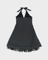 Vintage Y2k 2000s Wet Seal Polka Dot Tutu Hem Polka Dot Dress - S