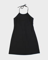 Vintage 1990s Jacob Halter Neck Mini Dress - S