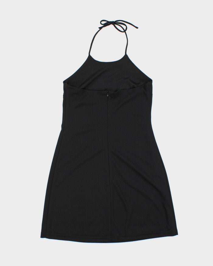 Vintage 1990s Jacob Halter Neck Mini Dress - S