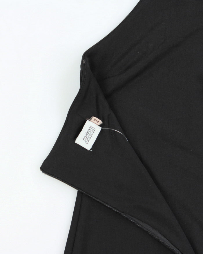 Vintage 1990s Jacob Halter Neck Mini Dress - S