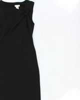 Vintage 1990s Bellessa Asymmetric Tassel Hem dress - S