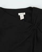 Vintage 1990s Bellessa Asymmetric Tassel Hem dress - S