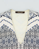 Roberto Cavalli Resort 2013 Tile Print Dress - M