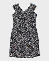 Vintage 2000s Suzy Spotty Cap Sleeve Dress - M
