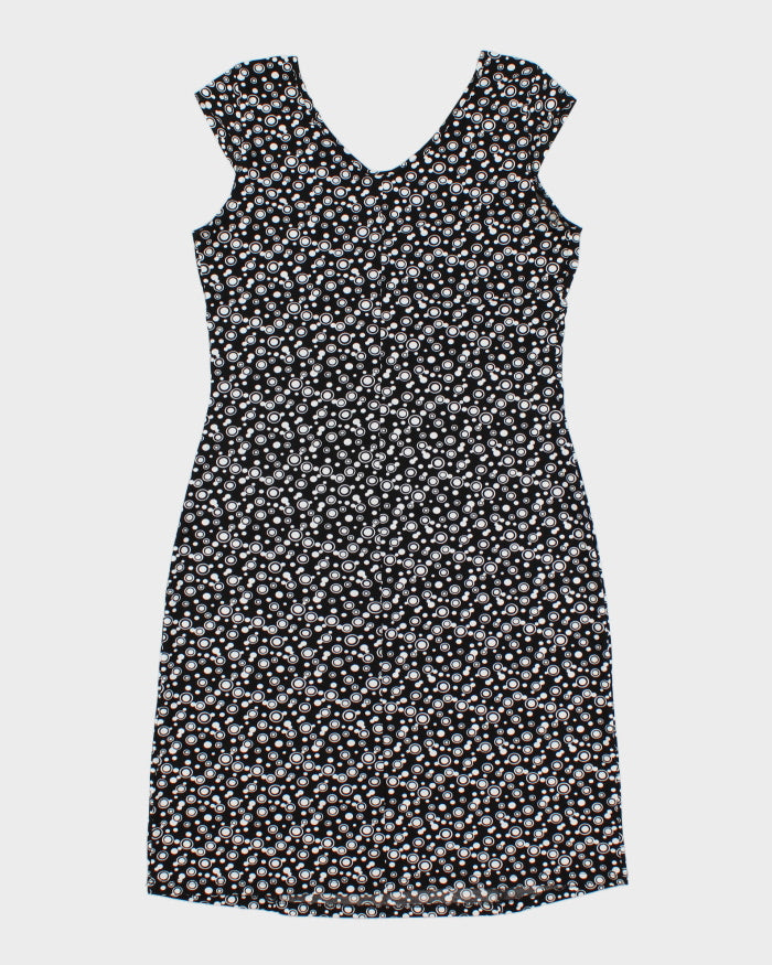 Vintage 2000s Suzy Spotty Cap Sleeve Dress - M