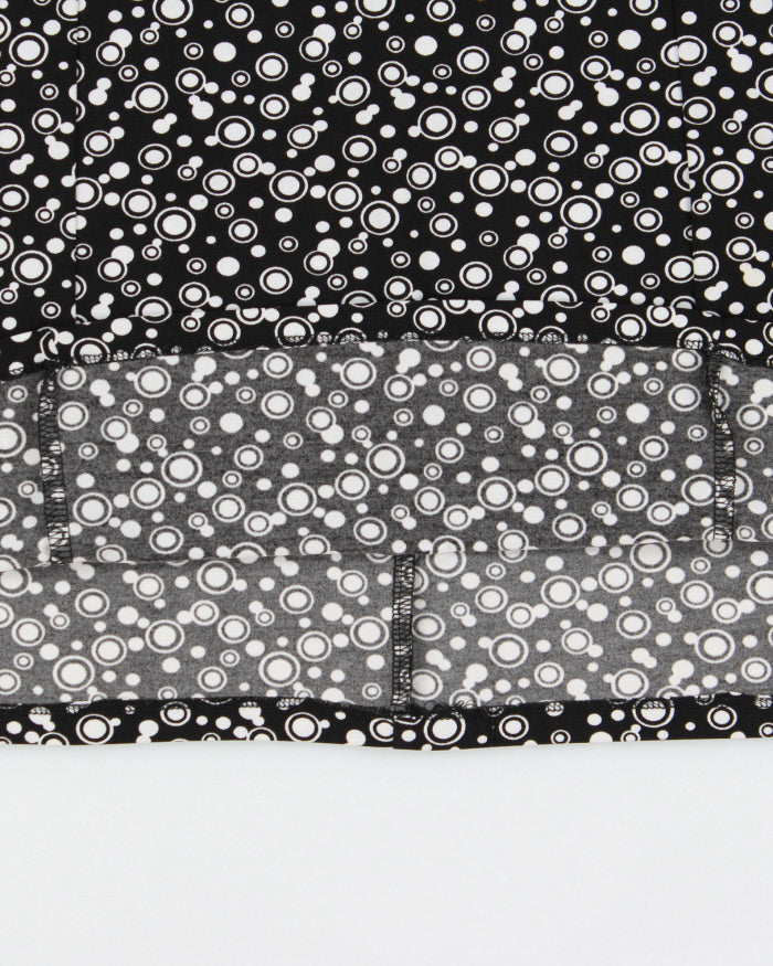 Vintage 2000s Suzy Spotty Cap Sleeve Dress - M