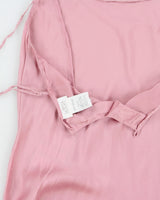 Vintage 1990s La Senza Silk Mini Slip Dress - S