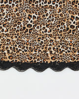 Vintage Y2k 2000s La Senza Leopard Print Slinky Slip Dress - S