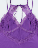 Vintage Y2k 2000s Victoria's Secret Backless Slip Dress - L