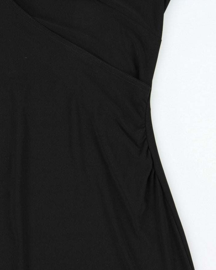 Vintage 1990s Jessica Wrap Style Midi Dress - L