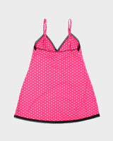 Vintage Y2k 2000s La Senza Polka Dot Slinky Slip Dress - S