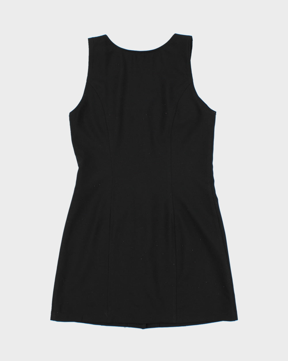 Vintage 1990s Le Chateau Button Through Mini Dress - M