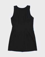 Vintage 1990s Le Chateau Button Through Mini Dress - M