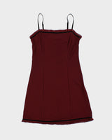 Vintage 1990s Betsey Johnson Double Mesh Mini Dress - M