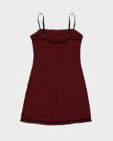 Vintage 1990s Betsey Johnson Double Mesh Mini Dress - M