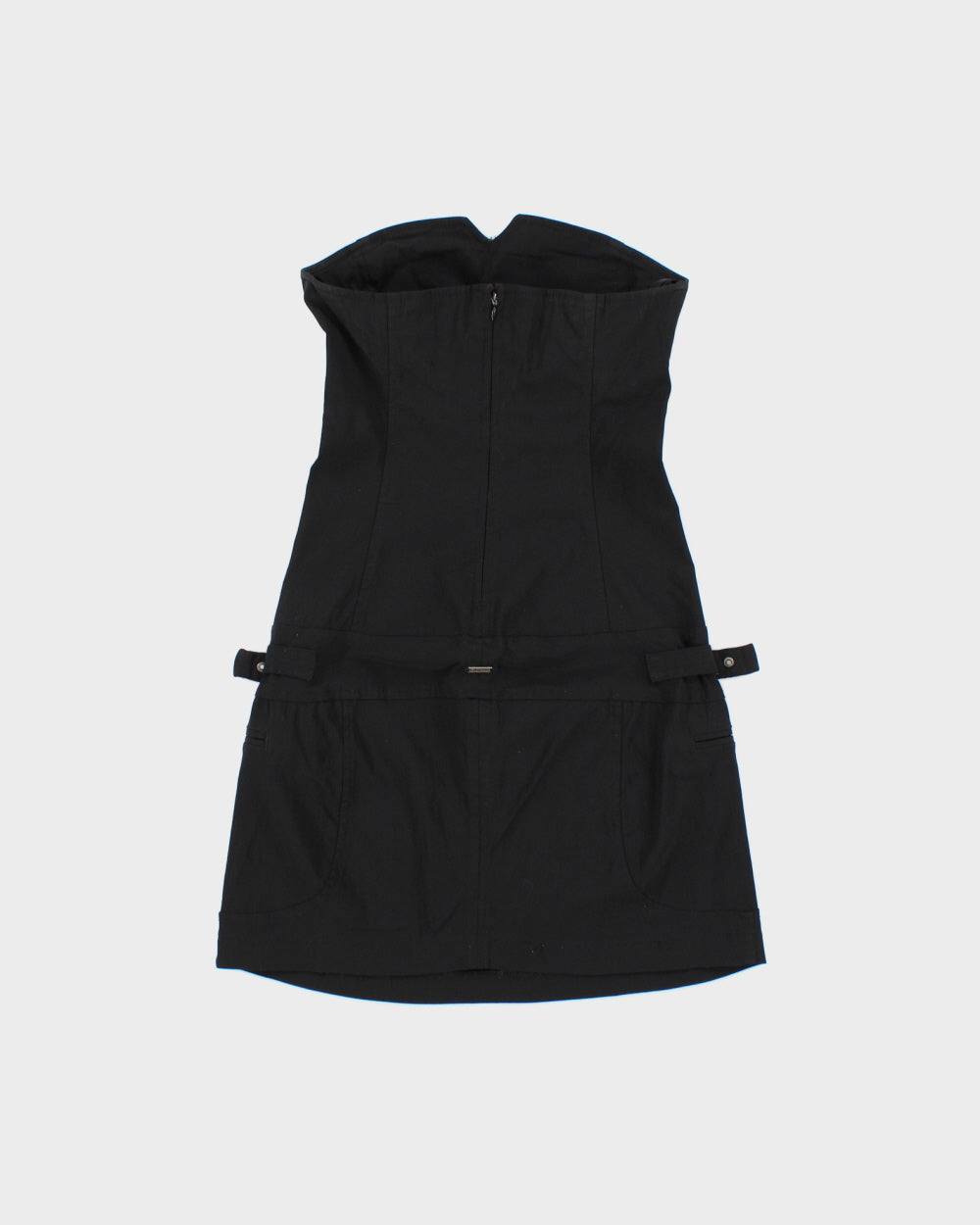 Vintage Y2K 2000s Guess Buckle Detail Sleeveless Mini Dress - XS