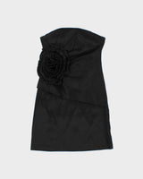 Vintage 2000s Romeo &amp; Juliette Couture Rosette Bandeau Dress - S