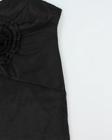 Vintage 2000s Romeo &amp; Juliette Couture Rosette Bandeau Dress - S