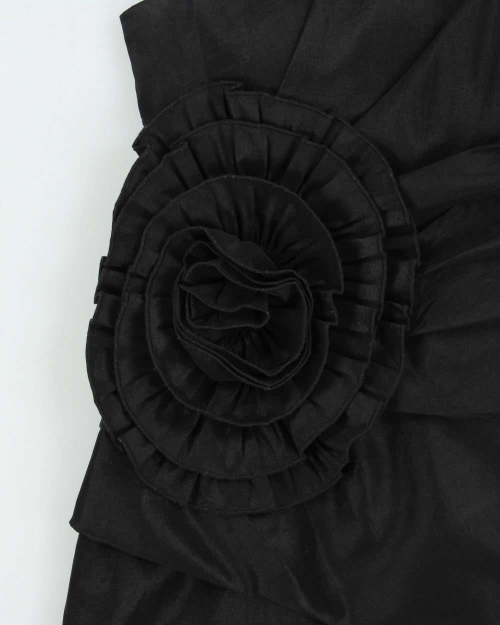 Vintage 2000s Romeo &amp; Juliette Couture Rosette Bandeau Dress - S