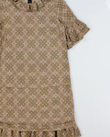 Vintage Marc By Marc Jacobs Ruffle Collar Silk Dress - XS
