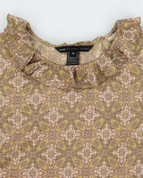 Vintage Marc By Marc Jacobs Ruffle Collar Silk Dress - XS