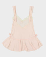 Vintage 1980s Christine Drop Waist Silk Slip Dress - S