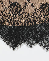 Vintage 2010s La Vie En Rose Lace Overlay Mini Dress - S