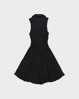 Vintage 1990s CLE Button Through Oversized Collar Dress - S
