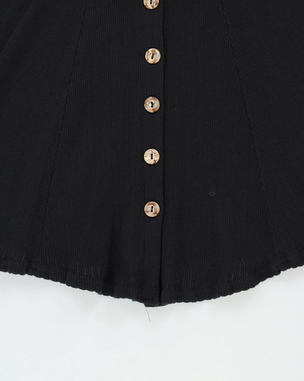 Vintage 1990s CLE Button Through Oversized Collar Dress - S