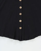 Vintage 1990s CLE Button Through Oversized Collar Dress - S