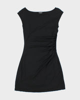 Vintage 2000s Mexx Ruched Side Slinky Dress - S