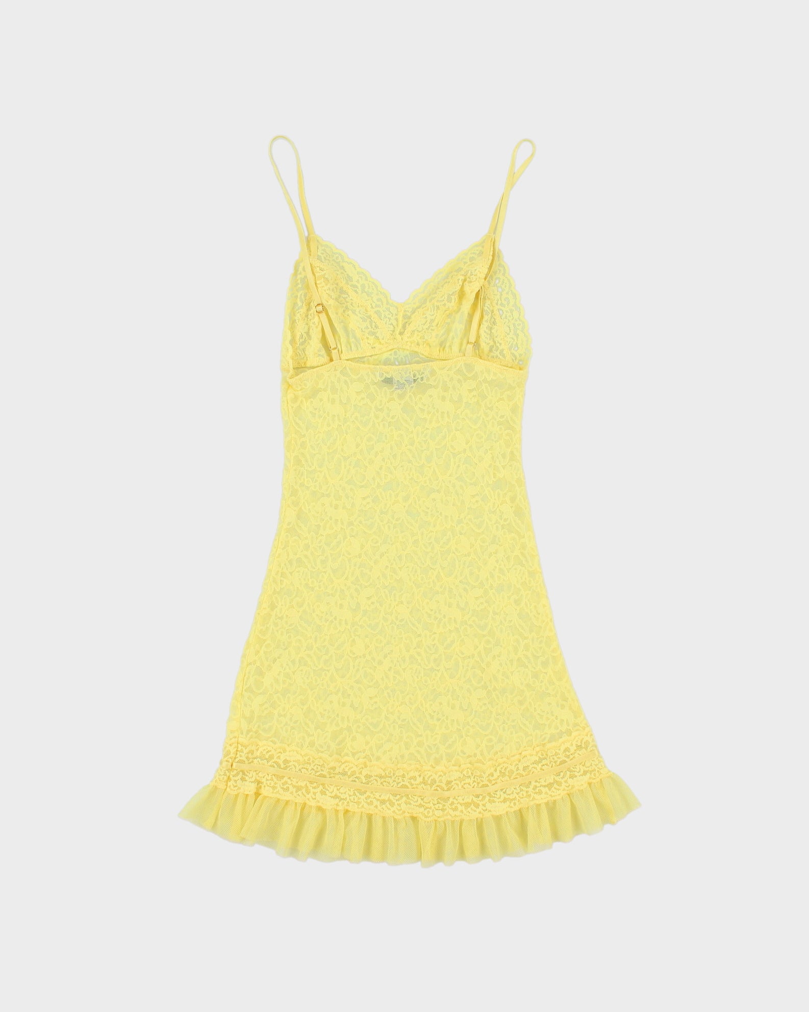 Vintage Y2K 2000s Victoria's Secret Lace Mini Dress - XS